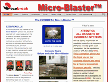 Tablet Screenshot of ezebreak.com